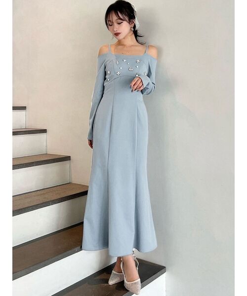 DE LEVU オフショル　ワンピース　ドレス　セットアップ DE LEVU オフショル ワンピース ドレス セットアップ