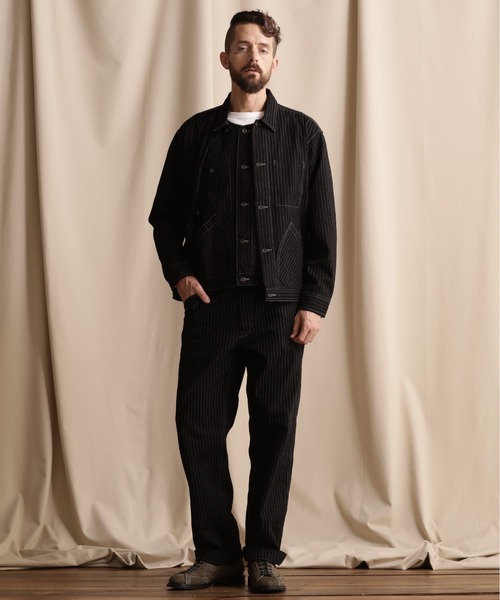 パンツ Schott MEN OLD HICKORY DENIMPANTS OLD HICKORY DENIM PANTS/オールドヒッコリー デニムパンツ