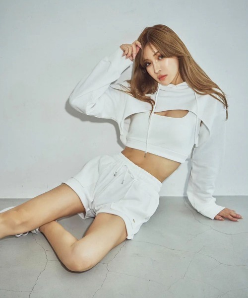 パーカー 「セットアイテム」HOODIE ＆ BRA TOP レディース