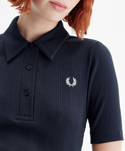 Ribbed Polo Shirt - G5138｜フレッドペリーの通販｜&mall