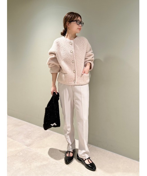 Mila Owen（ミラオーウェン） ノーカラージャケット 0 ベージュ