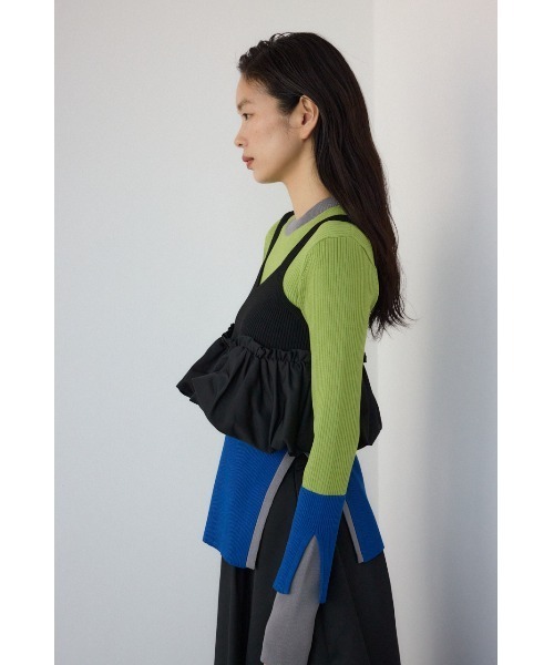 PLUS（AZUL BY MOUSSY） キャミソール 「PLUS」バルーンドッキング