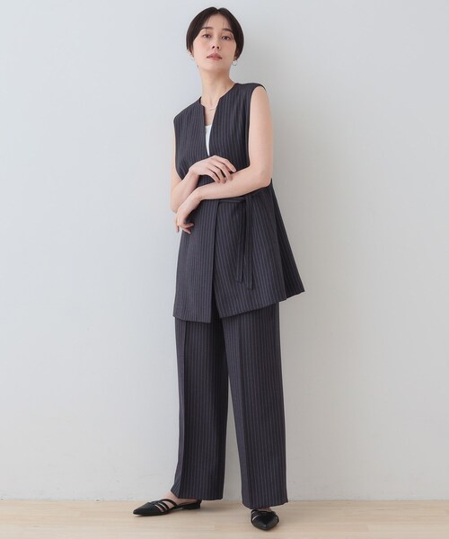 リネンWクロス セットアップ　サイズ1 COMOLI 21SS リネンWクロスセットアップ