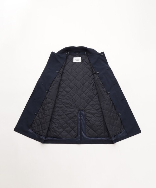 マッキントッシュフィロソフィー ライナー付ステンカラーコート 紺 38 MACKINTOSH PHILOSOPHY（マッキントッシュフィロソフィー） ステン