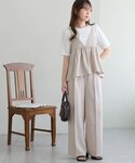 ワンピース 半袖 「WEB限定」半袖Tシャツ付...の詳細画像4