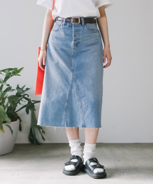 LEVI'S(R) ハイライズ Aライン デコンスカート LEVI'S(R) ハイライズ Aライン デコンスカート - メルカリ