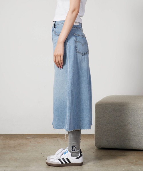 Levi's（リーバイス） デニムスカート HR A-LINE DECON SKIRT イライズ