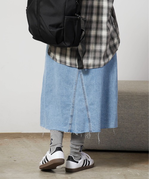 Levi's（リーバイス） デニムスカート HR A-LINE DECON SKIRT イライズ