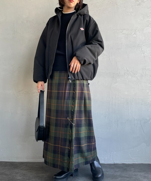 DANTON ダントン　レディースダウンジャケット　ブラックS Danton（ダントン） ダウンジャケット S ブラック レディース