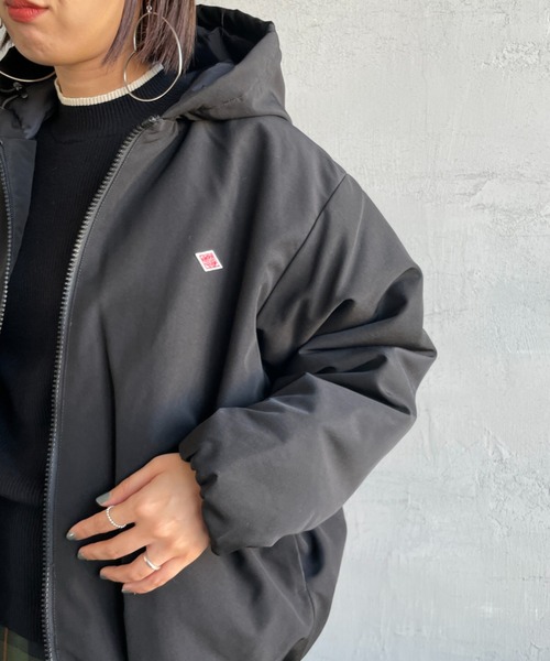 DANTON ブラック ダウンジャケット Sサイズ Danton（ダントン） ダウンジャケット S ブラック レディース