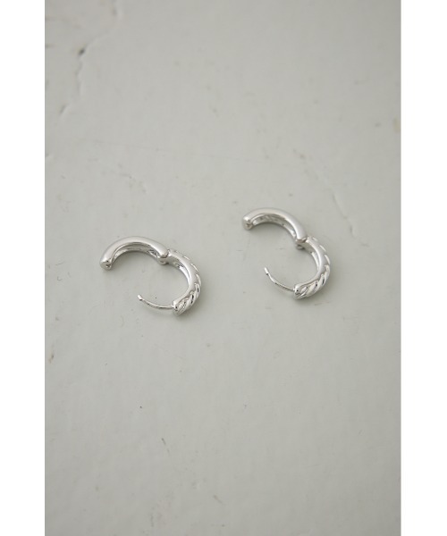 AZUL BY MOUSSY ピアス ツイストフープピアス メンズ : ZOZOTOWN