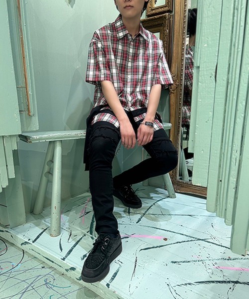 MILKBOY（ミルクボーイ） シャツ CHECK シャツ メンズ レディース 