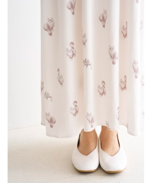 ✨新品タグ付き✨gelato pique✨CAT柄カップインワンピ♡翌日発送♡ gelato pique｜CAT柄カップインキャミワンピース | Rakuten