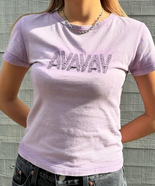 tシャツ AVAVAV Printed t-shirt F24N0314 レディース