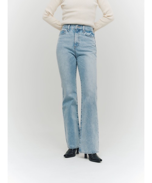 [Vicente] обработка ботинки cut Denim брюки MEDIUM голубой женский 
