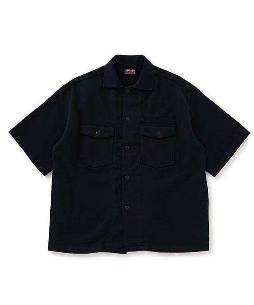 BLUE BLUE（ブルーブルー） シャツ 半袖 スーパーヘビーテンジク