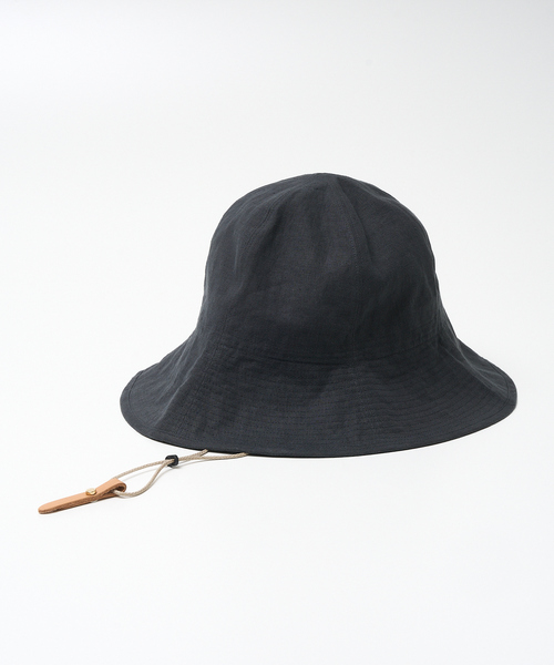 ベルギーリネン ハット 帽子 “Canna Hat” レディース Nine Tailor｜ベルギーリネン ハット 帽子 “Canna Hat” n-1074