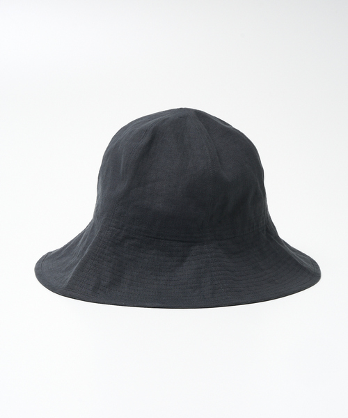 Nine Tailor リネンハット チャコールグレー NINE TAILOR(ナインテイラー) リネンハット Canna Hat あご紐