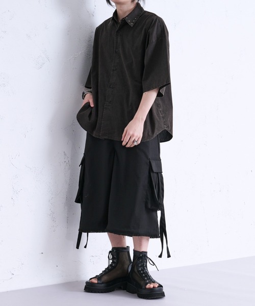 vintage シャツ 1点物 お洒落シャツ Starting Over シャツ Vintage-like check flannel shirt