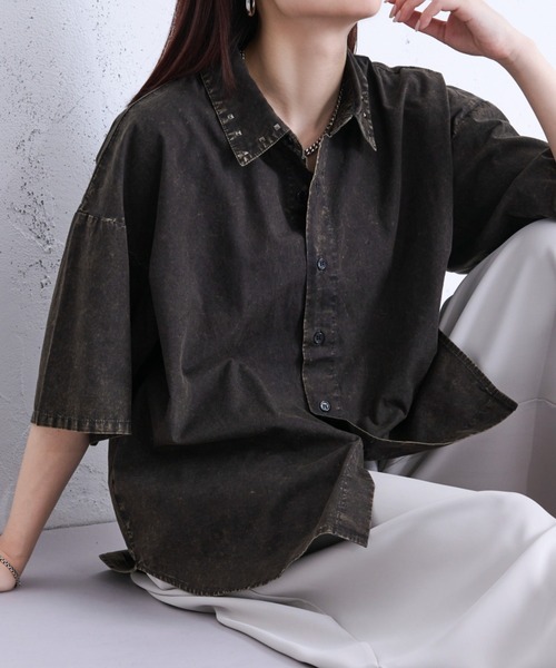 vintage シャツ 1点物 お洒落シャツ Starting Over シャツ Vintage-like check flannel shirt