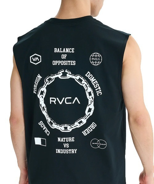 RVCA ブラック 水着・ラッシュガード セット RVCA ラッシュガード RVCA/ルーカ ラッシュガード/水陸両用