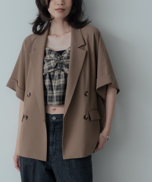 INDIVI GALLEST ジャケット テーラードジャケット 「セットアップ対応