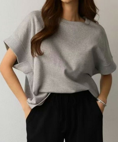 tシャツ スウェット ドルマントップス レディース : ZOZOTOWN
