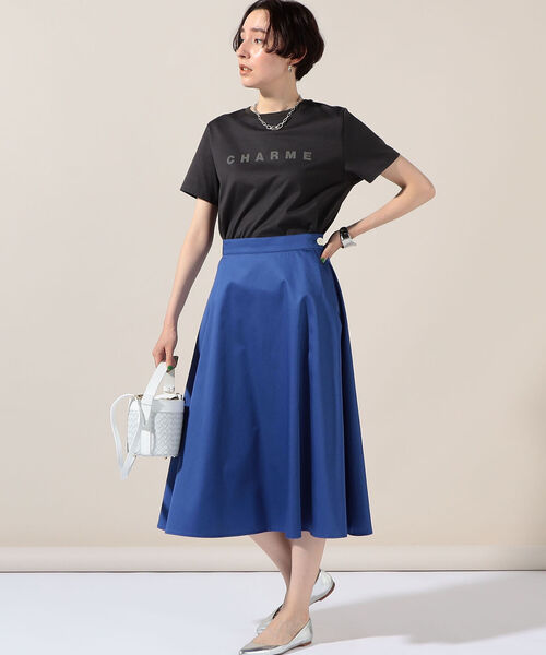 「NOLLEY'S」 フレアスカート 36 ブラック レディース_画像5