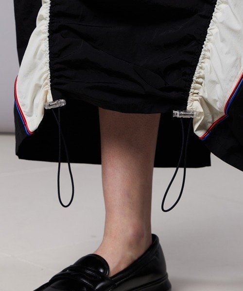 ESSENTIAL（DOUBLE STANDARD CLOTHING） スカート ワッシャータフタ