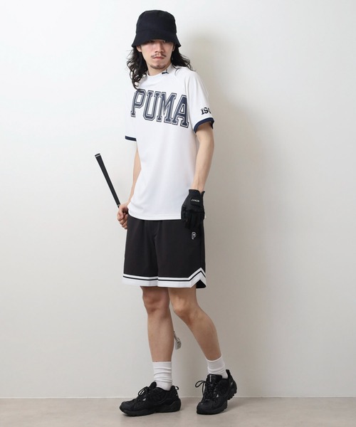 プーマゴルフ【XXL】4WAYストレッチショートパンツ（黒） PUMA パンツ ゴルフ PF4WAYストレッチショートパンツ メンズ