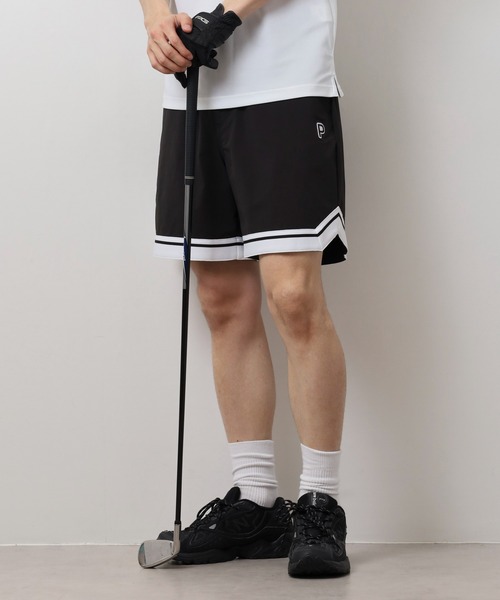 プーマゴルフ【S】4WAYストレッチショートパンツ（黒） PUMA パンツ ゴルフ P 4WAYストレッチショートパンツ メンズ
