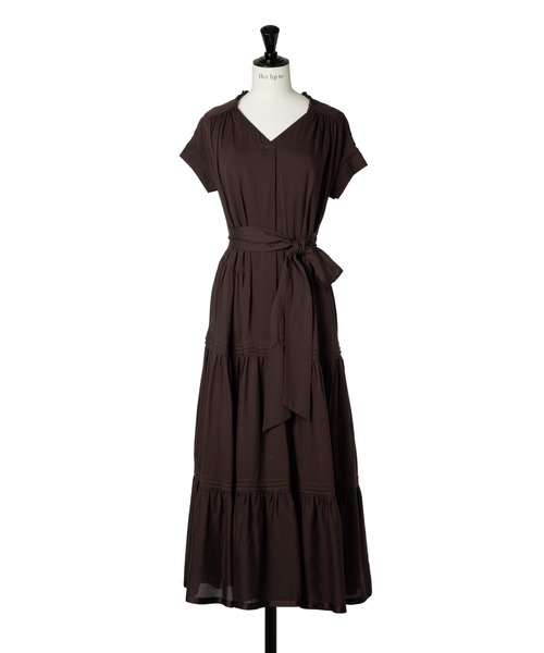 Her lip to ワンピース Mistral Belted Shirt Dress : ZOZOTOWN