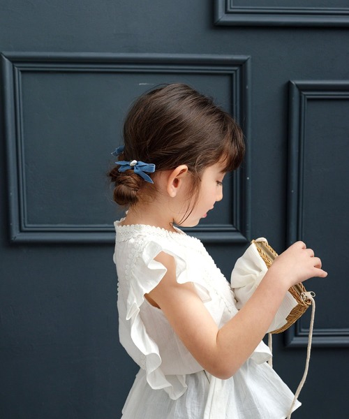 Rora（ローラ） ブラウス シャツ レナ リネン ブラウス キッズ 子供服
