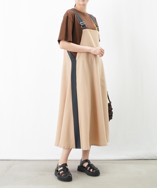 Linkable サイドスカラップジャンパースカート 完売品】リンカブルサイドスカラップジャンパースカート