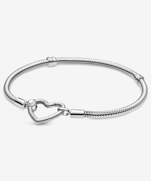 【PANDRA】ブレスレット18センチ PANDORA 「Pandora」 ブレスレット 18cm シルバー レディース