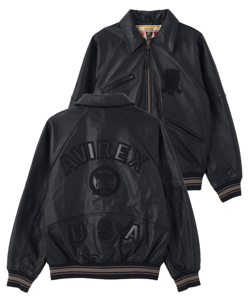 AVIREX スタジャン 「WEB＆DEPOT限定」LIGHT SIGNATURE VARSITY