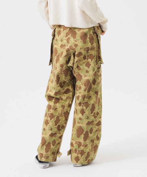 BUZZ RICKSON'S カーゴパンツ 「別注」BUZZ / ヘリンボーン カモ