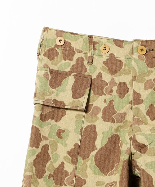 BUZZ RICKSON'S カーゴパンツ 「別注」BUZZ / ヘリンボーン カモ