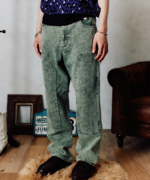 「FTW」 デニムパンツ LARGE オリーブ メンズ