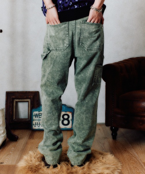 「FTW」 デニムパンツ LARGE オリーブ メンズ