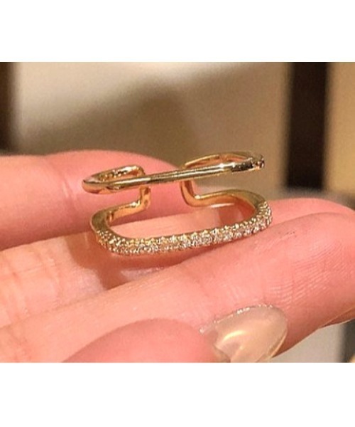 14K 14金 指輪 リング 金色 ゴールド ボリューム 指輪 リング ゴールド14金コーティングリング レディース メンズ