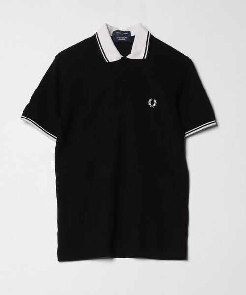 FRED PERRY フレッドペリー 半袖ポロシャツBEAMS コラボ ブラック FRED PERRY 「FRED PERRY」 半袖ポロシャツ「BEAMSコラボ」 S