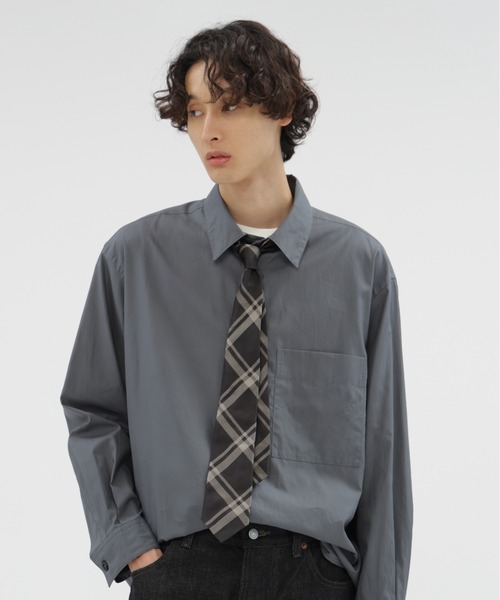 MARGARET HOWELL（マーガレットハウエル） ネクタイ TWO COLOUR TARTAN