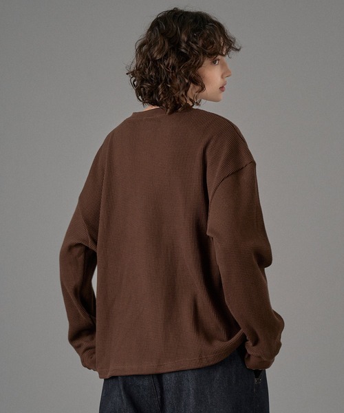 ONCILY（オンシェリー） ヘンリーネック tシャツ メンズ レディース