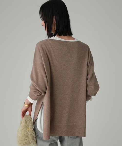 BABYLONEニットトップス 楽天市場】【SALE／40%OFF】フカVネックニットプルオーバー