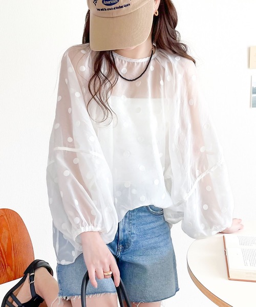 「classicalelf」 7分袖ブラウス LARGE ブラック レディース