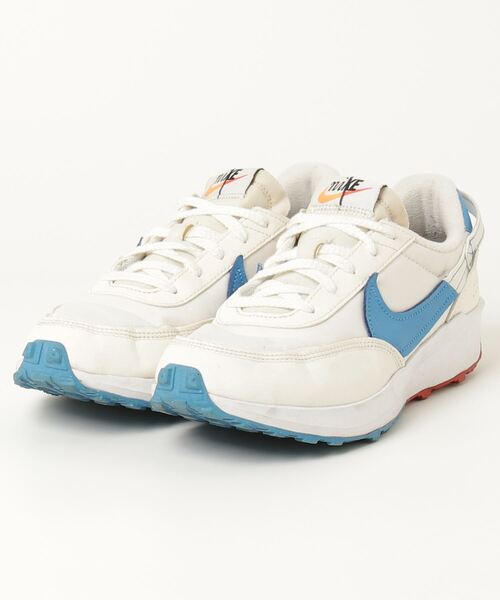 NIKE（ナイキ） ローカットスニーカー 24.5cm ホワイト×ブルー