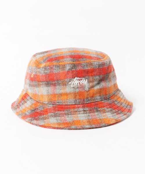 STUSSY 「STUSSY」 ハット LXL パープル メンズ : ZOZOTOWN