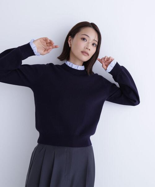 NATURAL BEAUTY BASIC（ナチュラルビューティーベーシック） ニット