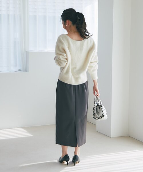 美品♡着映えニット　ラブティックボンボン　ヘアリーウール La boutique Bonbon（ラブティックボンボン） ニット セーター 「今
